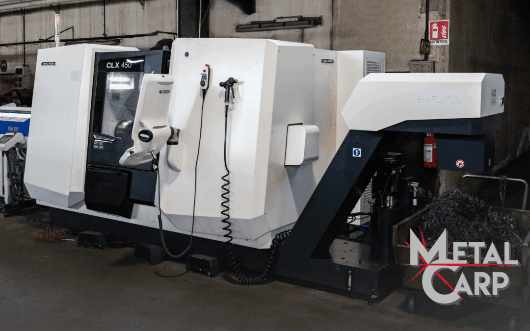 Nuovo tornio CNC da Metal Carp per le lavorazioni meccaniche
