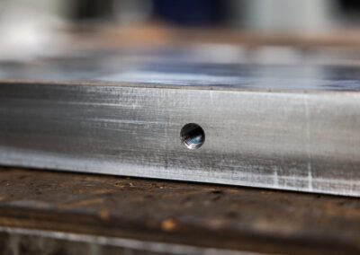 Fresa impiegata in lavorazioni di alta precisione